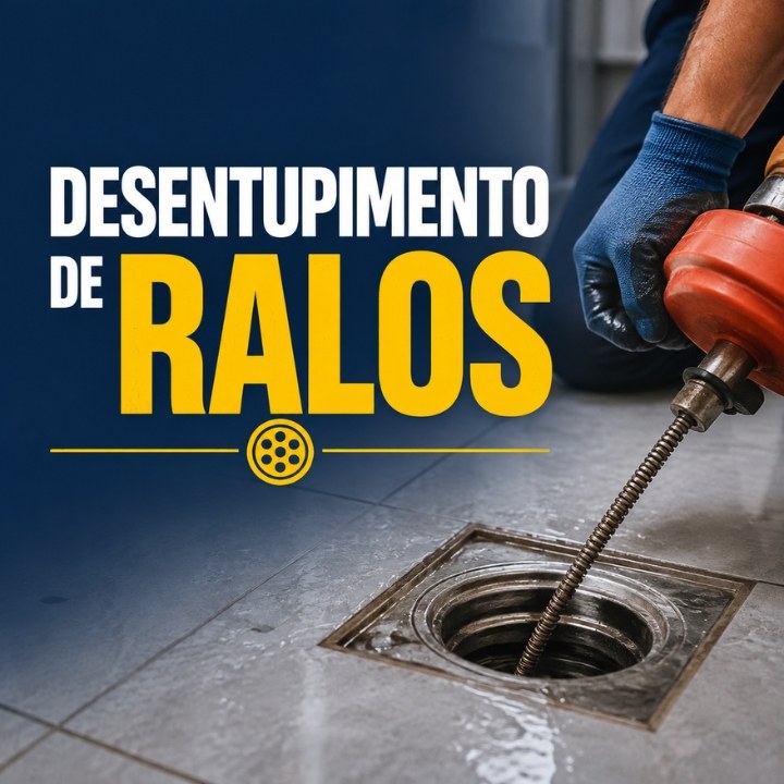 Desentupimento de ralos em Campo Grande MS