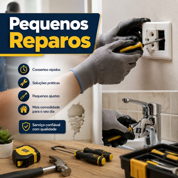 Pequenos reparos em Campo Grande MS